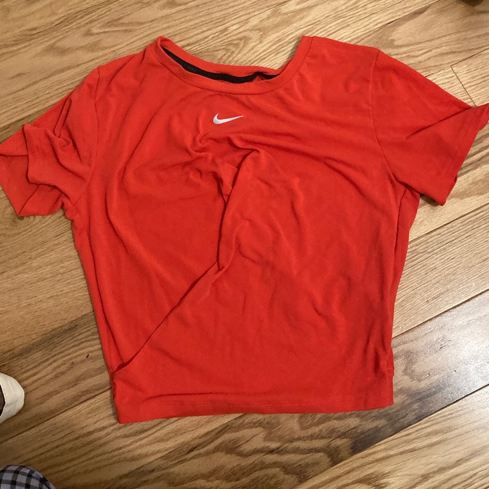 Nike sport crop top xs